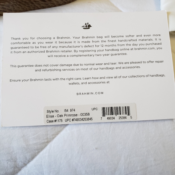 brahmin Elisa BRAND NEW - Picture 14 of 15